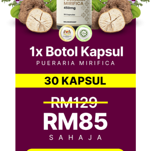1 Botol Kapsul Pueraria Mirifica (30 Kapsul)